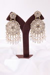 RPS Elegant Ethnic Pearl And Kundan Earrings Wholesale Market In Surat